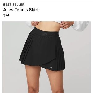 Alo Aces Tennis Skirt